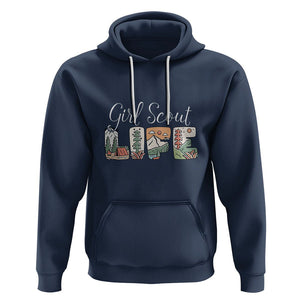 Scouting Hoodie Girl Scout Life Girls Cookie Camping TS09 Navy Printyourwear