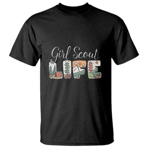 Scouting T Shirt Girl Scout Life Girls Cookie Camping TS09 Black Printyourwear