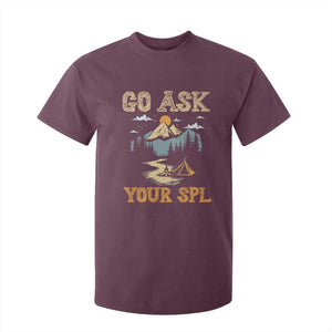 Scouting T Shirt For Kid Go Ask Your SPL TS09 Maroon Print Your Wear