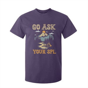 Scouting T Shirt For Kid Go Ask Your SPL TS09 Purple Print Your Wear