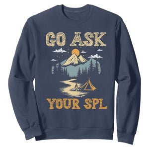 Scouting Sweatshirt Go Ask Your SPL TS09 Navy Print Your Wear