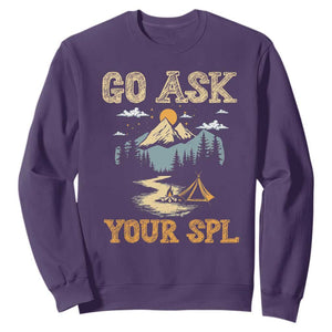 Scouting Sweatshirt Go Ask Your SPL TS09 Purple Print Your Wear