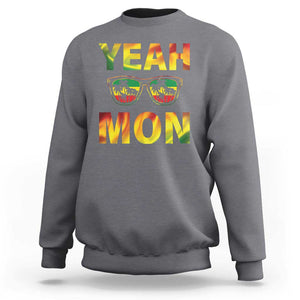 Funny Yeah Mon Jamaican Jamaica Reggae Sweatshirt TS09 Charcoal Print Your Wear