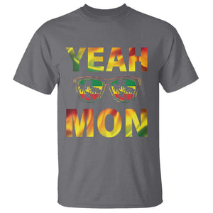 Funny Yeah Mon Jamaican Jamaica Reggae T Shirt TS09 Charcoal Print Your Wear