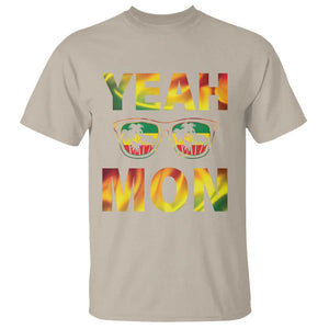 Funny Yeah Mon Jamaican Jamaica Reggae T Shirt TS09 Sand Print Your Wear