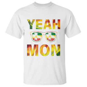 Funny Yeah Mon Jamaican Jamaica Reggae T Shirt TS09 White Print Your Wear