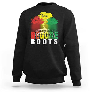 Reggae Roots Rasta Jamaican Music Sweatshirt TS09 Black Print Your Wear