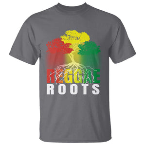 Reggae Roots Rasta Jamaican Music T Shirt TS09 Charcoal Print Your Wear