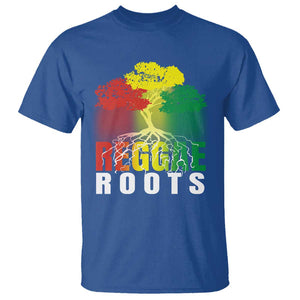 Reggae Roots Rasta Jamaican Music T Shirt TS09 Royal Blue Print Your Wear