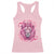 Breast Cancer Awareness Pink Lion Warrior Racerback Tank Top TS09 Light Pink Print Your Wear