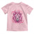 Breast Cancer Awareness Pink Lion Warrior Toddler T Shirt TS09 Light Pink Print Your Wear