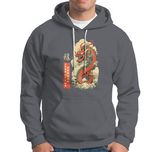 Lunar New Year Chinese Happy 2024 Year of the Dragon Hoodie TS09 Charcoal Printyourwear