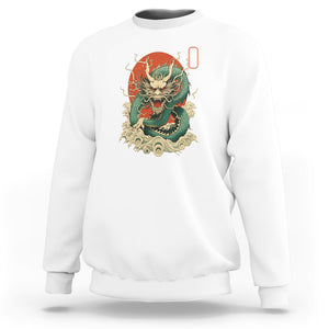 Lunar New Year Chinese Happy 2024 Year of the Dragon Sweatshirt TS09 White Printyourwear