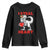 Valentine's Day Youth Sweatshirt Dinosaur I Steal Hearts Kid Boy Men Lover TS09 Black Print Your Wear