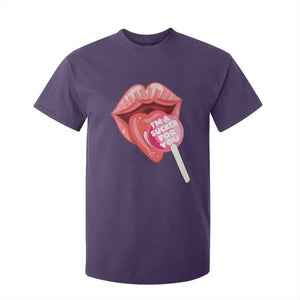 Valentine's Day T Shirt For Kid I'm A Sucker For You Candy Pop Lollipop TS09 Purple Print Your Wear