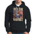 Vote For Bigfoot President Election Funny Sasquatch USA Flag Hoodie TS09 Black Printyourwear