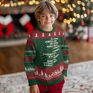 Black History Leaders Ugly Christmas Sweater Obama Martin Malcolm Harriet TS09 Christmas Print Your Wear