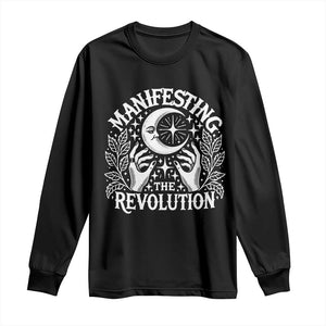 Manifesting The Revolution Long Sleeve Shirt TS09 Black Print Your Wear