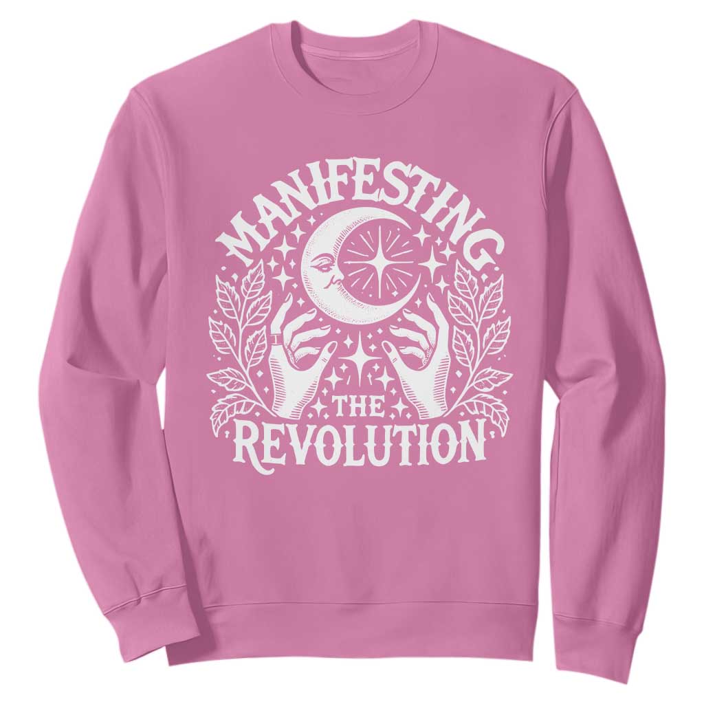 Manifesting The Revolution Sweatshirt TS09 Azalea Print Your Wear
