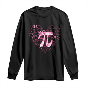 Coquette Pi Day Long Sleeve Shirt Cute Girl Math TS09 Black Print Your Wear