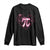 Coquette Pi Day Long Sleeve Shirt Cute Girl Math TS09 Black Print Your Wear