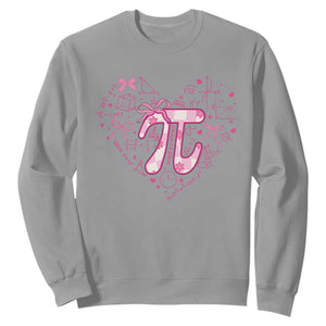 Coquette Pi Day Sweatshirt Cute Girl Math TS09 Sport Gray Print Your Wear