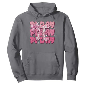 Coquette Pi Day Hoodie Math Lover Cute Girl Mathematician TS09 Charcoal Print Your Wear