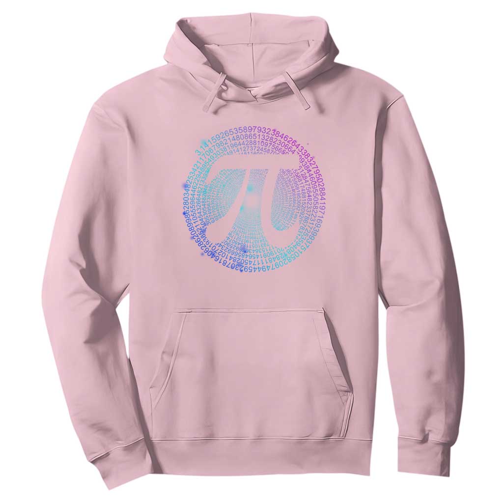 Math Lover Pi Day Hoodie TS09 Light Pink Print Your Wear