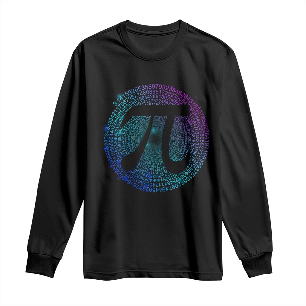 Math Lover Pi Day Long Sleeve Shirt TS09 Black Print Your Wear