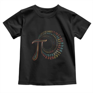 Pi Day Toddler T Shirt 3,14 Pi Number Symbol Math Science TS09 Black Print Your Wear