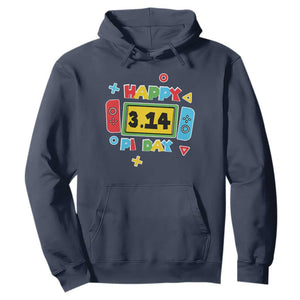 Funny Pi Day Hoodie Video Game Gamer Math Kids Boys Men TS09 Navy Print Your Wear