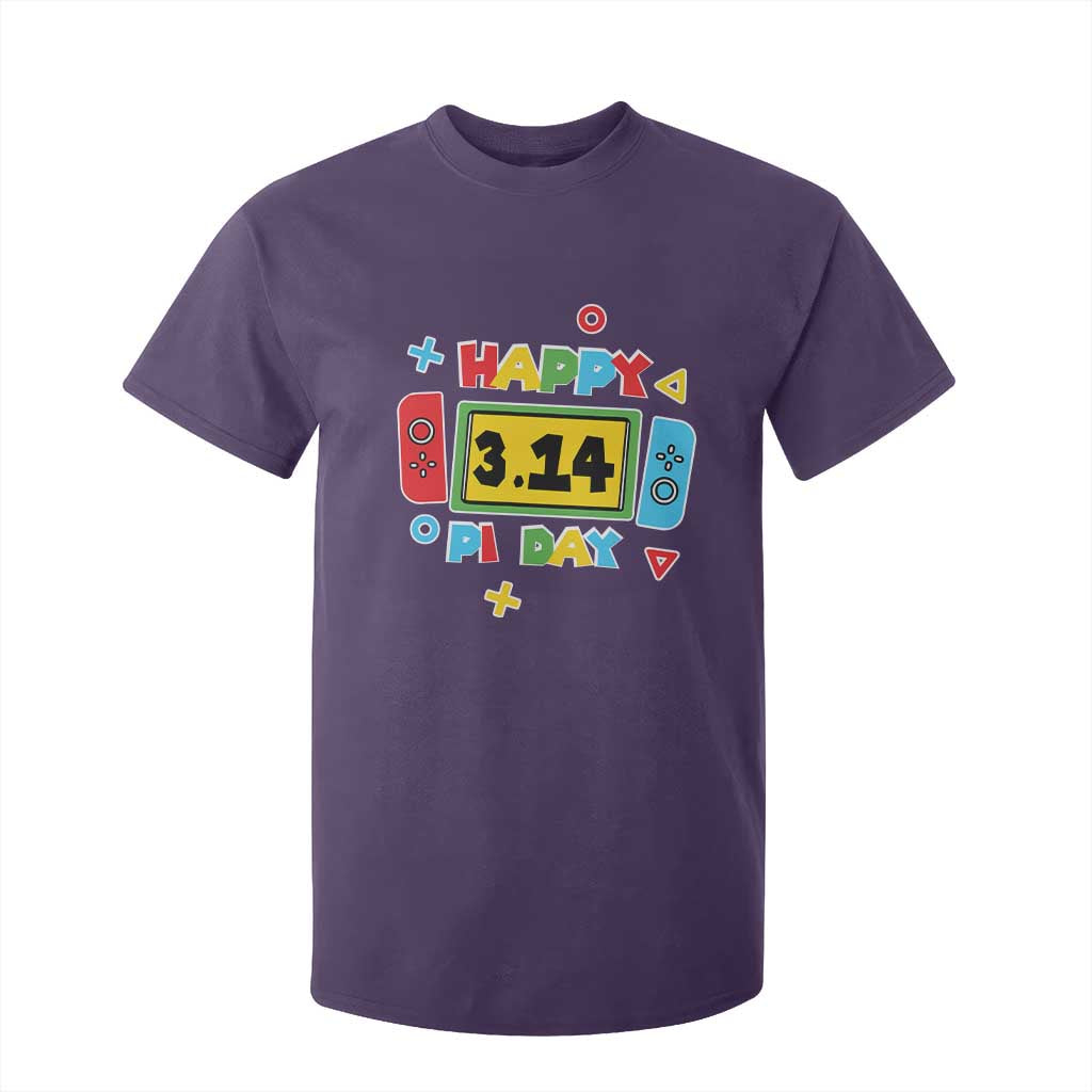 Funny Pi Day T Shirt For Kid Video Game Gamer Math Kids Boys Men TS09 Purple Print Your Wear