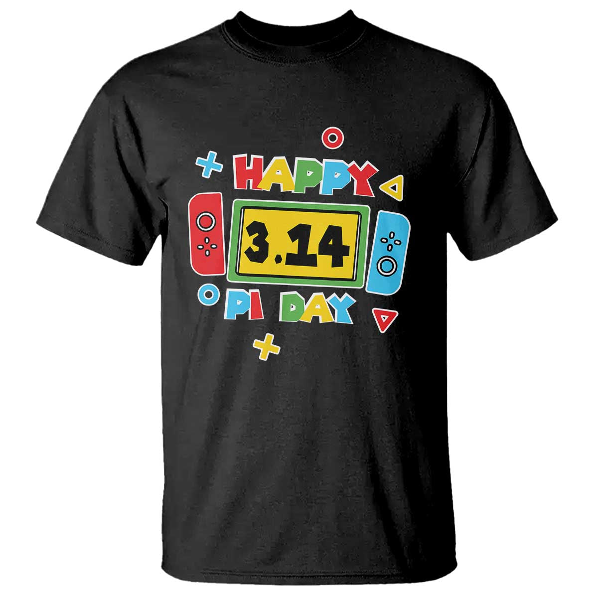 Funny Pi Day T Shirt Video Game Gamer Math Kids Boys Men TS09 Black Print Your Wear