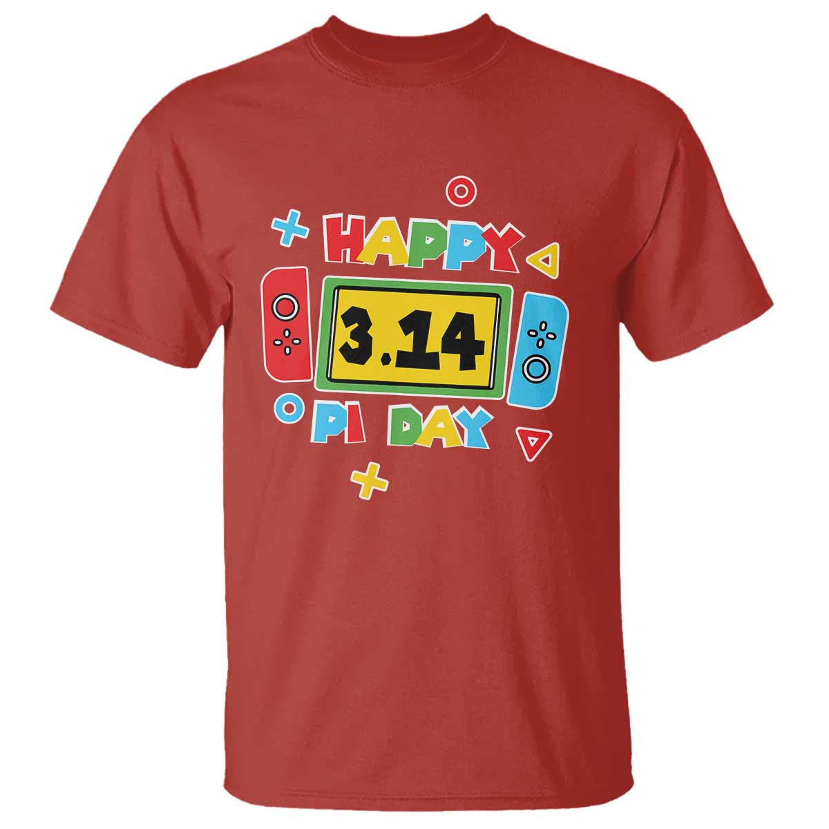 Funny Pi Day T Shirt Video Game Gamer Math Kids Boys Men TS09 Red Print Your Wear
