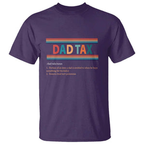 Funny Dax Tax Definition T Shirt Retro Father's Day TS09 Purple Print Your Wear