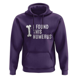 Dad Joke Hoodie I Found This Humerus Funny Pun TS09 Purple Print Your Wear