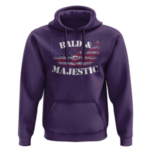 American Eagle Bald And Majestic Hoodie TS09 Purple Print Your Wear
