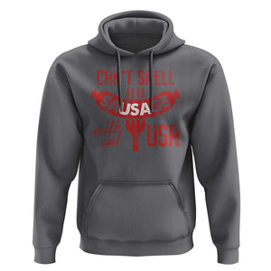 Funny 4th Of July Hoodie Can't Spell Sausage Without USA TS09 Charcoal Print Your Wear