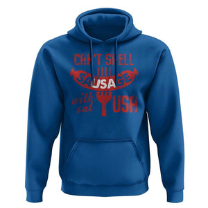 Funny 4th Of July Hoodie Can't Spell Sausage Without USA TS09 Royal Blue Print Your Wear