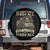 Veteran Spare Tire Cover We Don't Know Them All But We Owe Them All TS09 No hole Black Print Your Wear