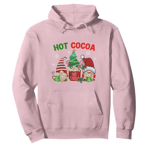 Hot Cocoa Gnomes Drink Hot Chocolate Watch Christmas Movies Hoodie TS09 Light Pink Print Your Wear