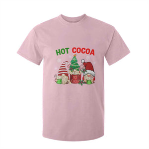 Hot Cocoa Gnomes Drink Hot Chocolate Watch Christmas Movies T Shirt For Kid TS09 Light Pink Print Your Wear