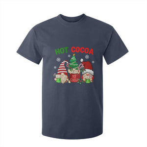 Hot Cocoa Gnomes Drink Hot Chocolate Watch Christmas Movies T Shirt For Kid TS09 Navy Print Your Wear