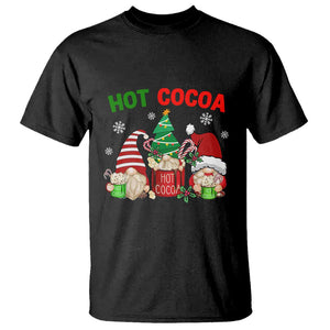 Hot Cocoa Gnomes Drink Hot Chocolate Watch Christmas Movies T Shirt TS09 Black Print Your Wear