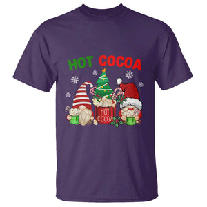 Hot Cocoa Gnomes Drink Hot Chocolate Watch Christmas Movies T Shirt TS09 Purple Print Your Wear