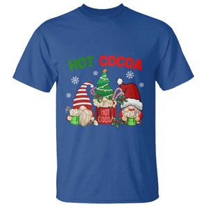 Hot Cocoa Gnomes Drink Hot Chocolate Watch Christmas Movies T Shirt TS09 Royal Blue Print Your Wear