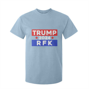 Trump RFK 2024 T Shirt For Kid Kennedy Trump Won US President 2024 TS09 Light Blue Print Your Wear