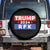 Trump RFK 2024 Spare Tire Cover Kennedy Trump Won US President 2024 TS09 No hole Black Print Your Wear