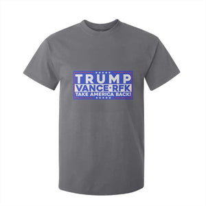 Trump Vance RFK 2024 T Shirt For Kid Trump Won Kennedy Take America Back TS09 Charcoal Print Your Wear