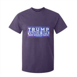 Trump Vance RFK 2024 T Shirt For Kid Trump Won Kennedy Take America Back TS09 Purple Print Your Wear